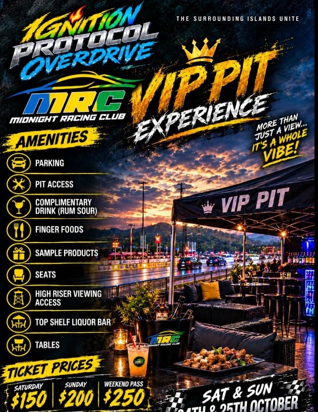 Ignition Protocol Overdrive VIP Pit Experience (Weekend Pass)