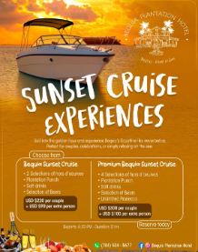 Bequia Sunset Cruise
