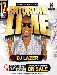 Maggie's Bar Presents Saturday Lime
